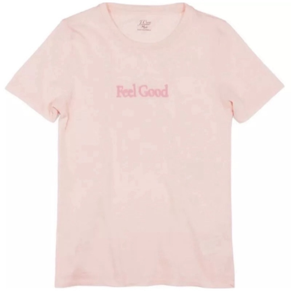 NEW JCREW Vintage Cotton βFeel Goodβ T-Shirt Size S